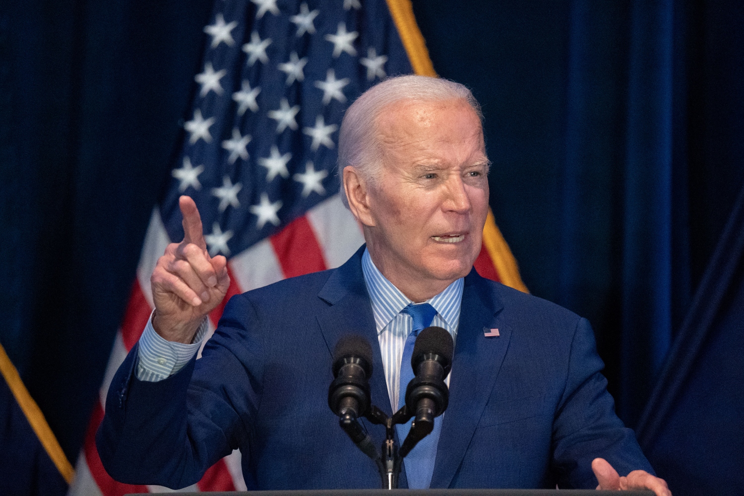 Joe Biden and the Pentagon have promised retaliation for the attack on US troops in northeastern Jordan (File/AFP)