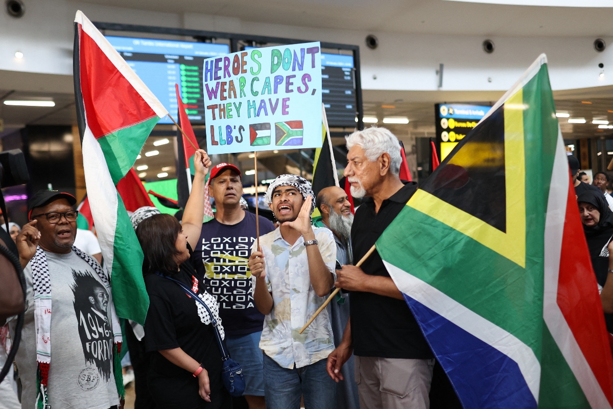 South Africa’s legal team presented a solid legal document that outlined how Israel has breached the Genocide Convention. (AFP)