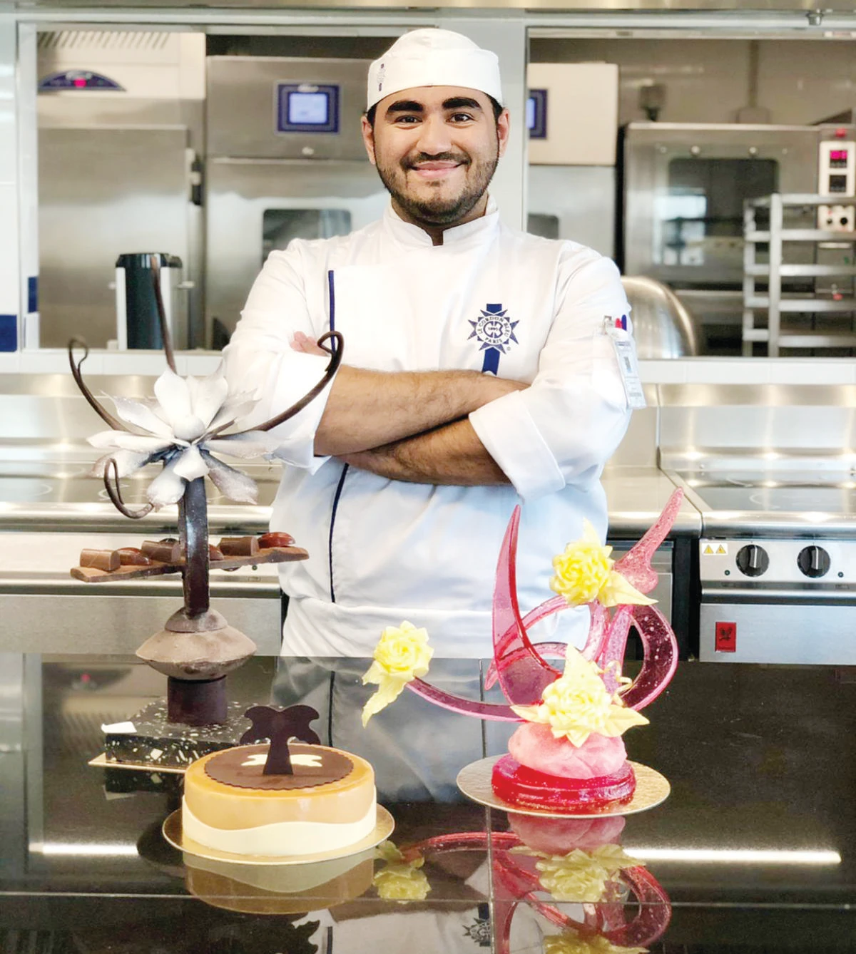 Mohammad Mashat enrolled at one of the world’s most prestigious culinary schools, Le Cordon Bleu, in Paris to follow their passion. (Supplied)