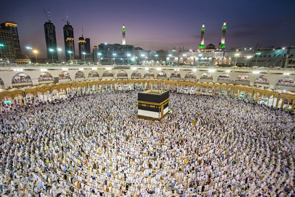 The project will help supply water to Makkah and Madinah during the Hajj season. Shutterstock.