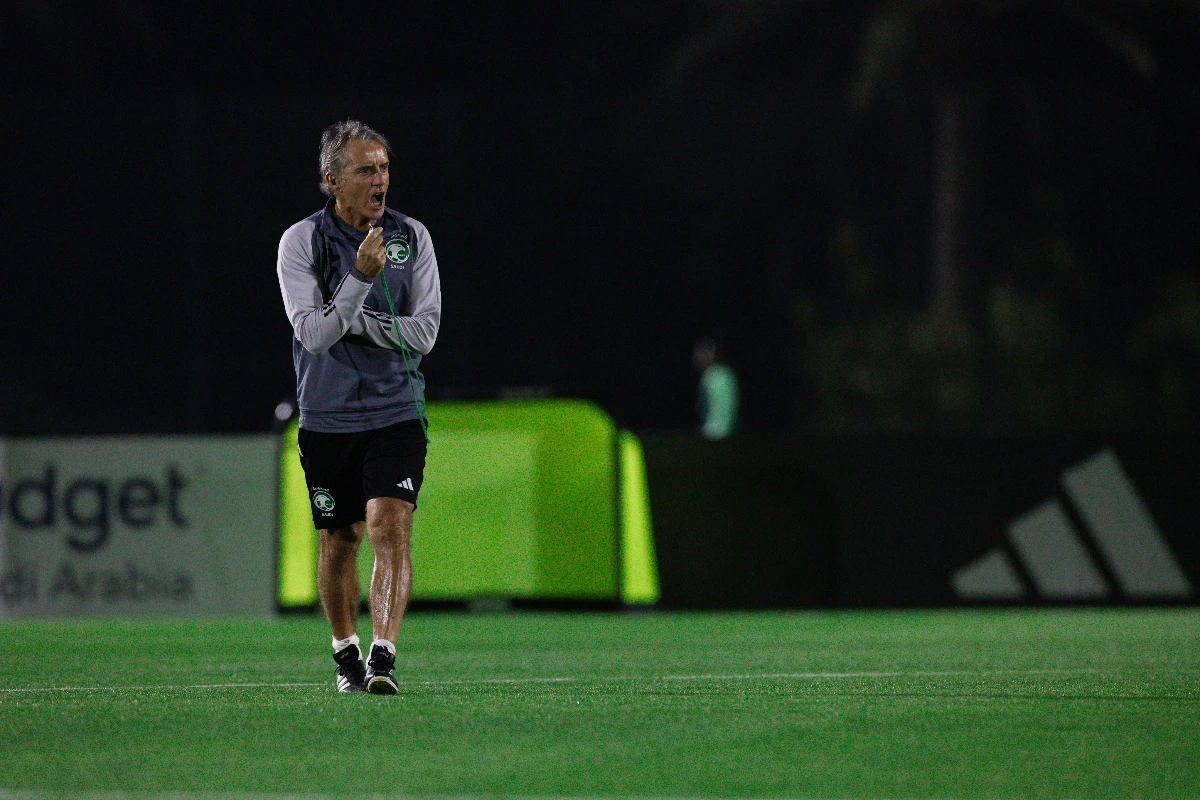 Saudi national team coach Roberto Mancini. (Supplied)