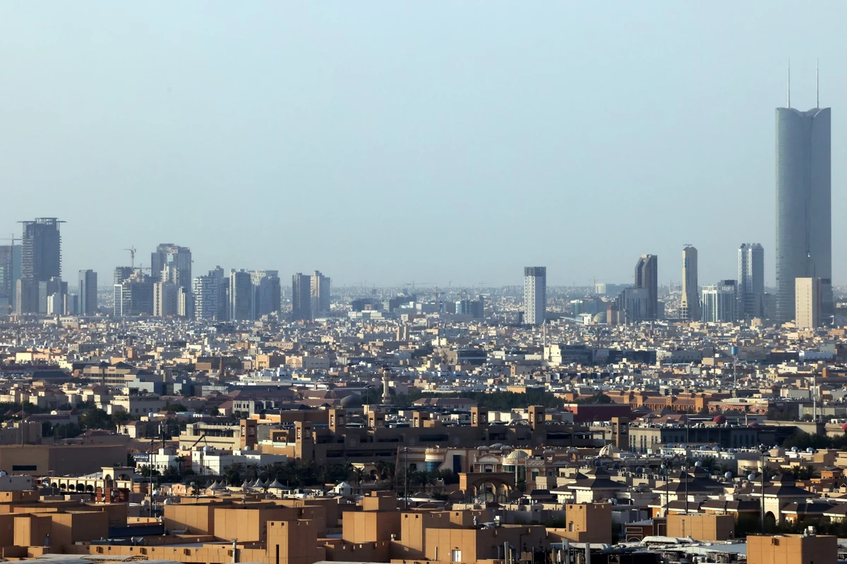 General view of Riyadh city, Saudi Arabia. (AFP)