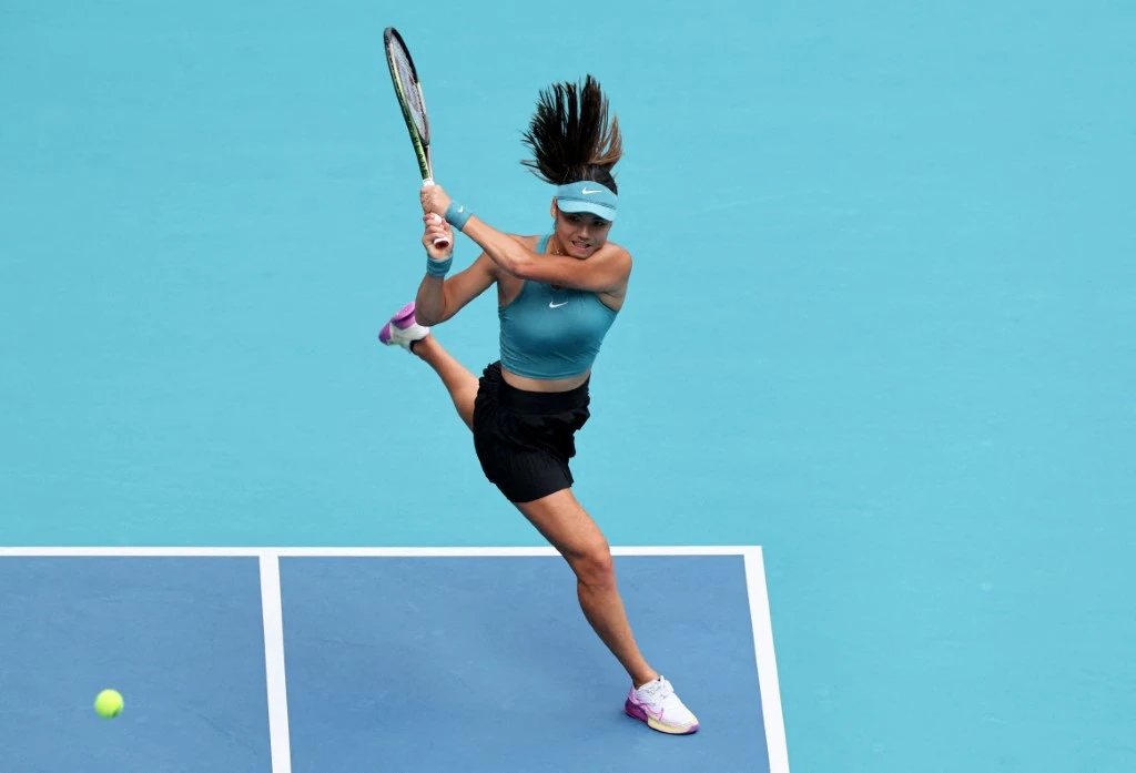 Emma Raducanu will compete at the second edition of the Mubadala Abu Dhabi Open next month (AFP)