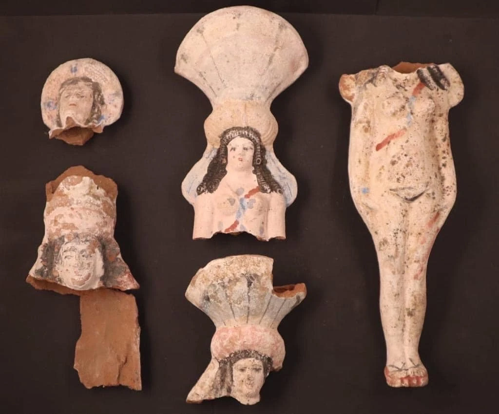 A Spanish archaeological team have made a remarkable discovery during their excavation in the Al-Bahnasa archaeological site in Minya, Egypt. (Ministry of Tourism and Antiquities)