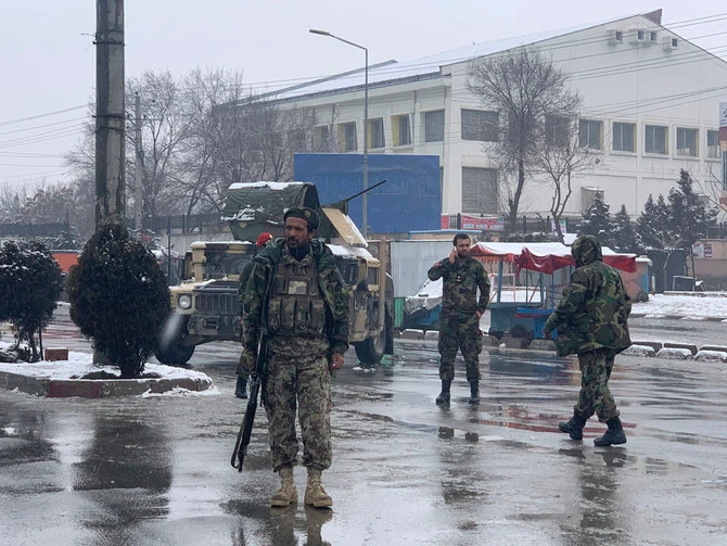A bomb stuck to a minivan exploded in Afghanistan’s capital of Kabul on Tuesday, killing at least three civilians and wounding four others, a Taliban official said. (AP/File)