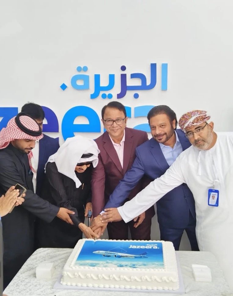 The opening of the new office was celebrated with a cake-cutting ceremony.
