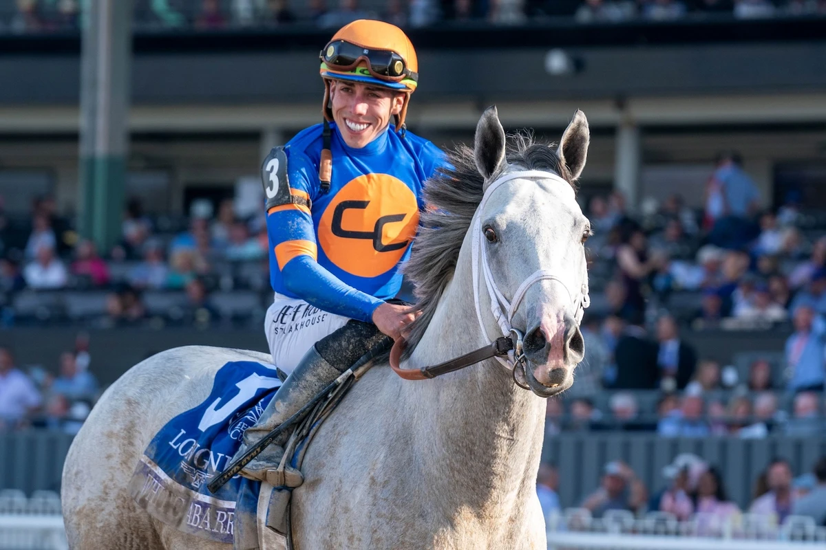 Breeders’ Cup winner, White Abarrio, holds an entry to the Saudi Cup this February.(Mathea Kelley)