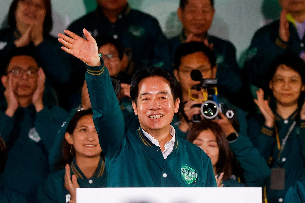 Taiwan elects ruling-party candidate strongly opposed by China