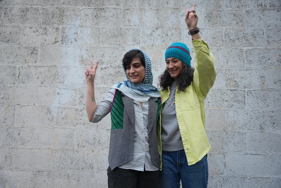 Niloufar Hamedi and Elaheh Mohammadi were released on bail and cannot travel abroad. (AFP/File)