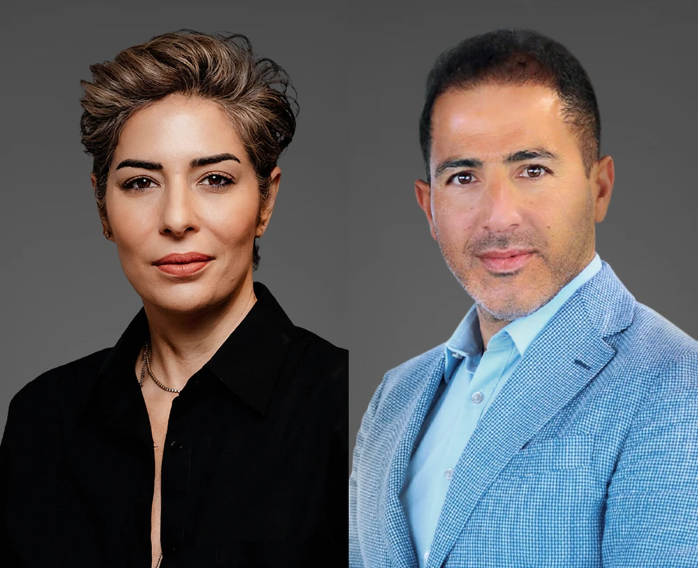 Rania Masri El-Khatib (L) will become chief brand and marcom officer while Sharif Badreddine (R) will take on the role of chief revenue officer. (Supplied)