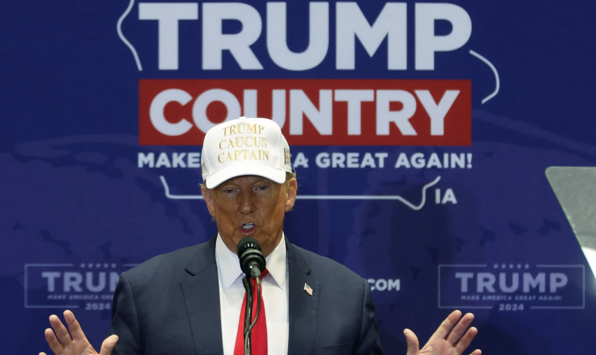 Trump wins Iowa caucuses in crucial victory at the outset of the Republican presidential campaign