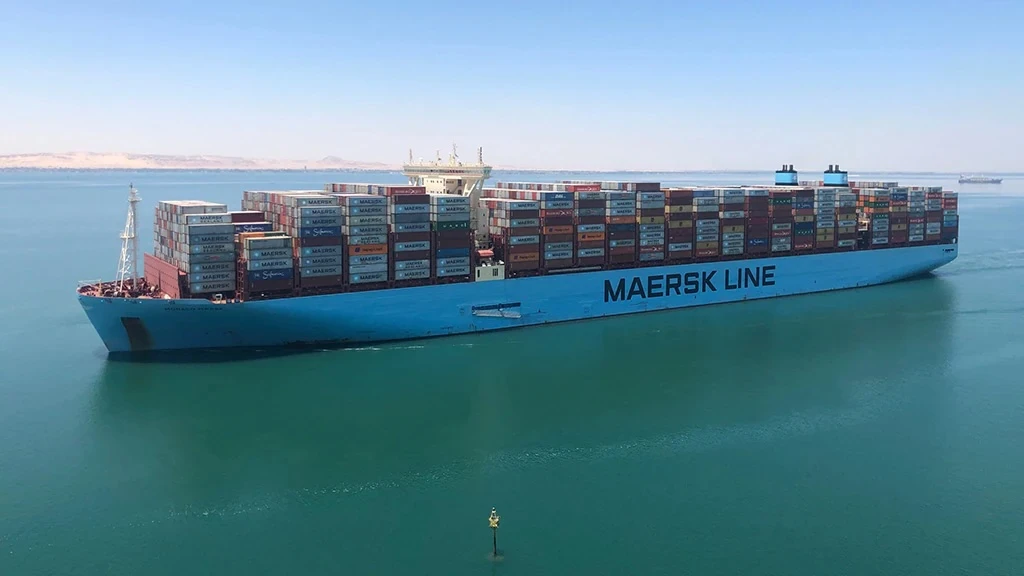 Maersk has sent two container ships through the Red Sea carrying goods for the US military and government, according to the Danish company and ship tracking data.