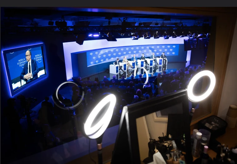 The World Economic Forum was held in Davos, Switzerland. WEF