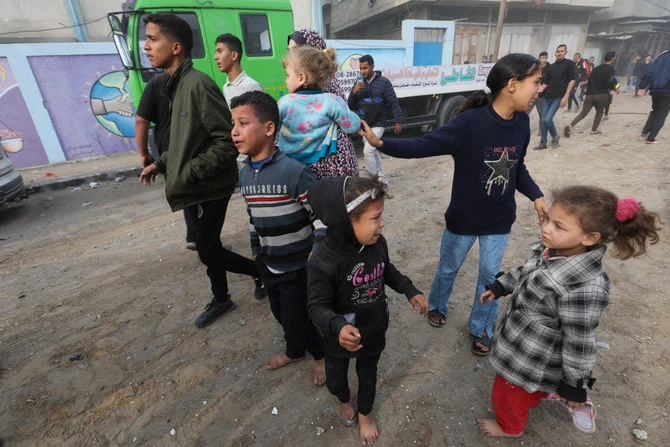 A UN human rights official accused Israel on Friday of mistreating Palestinian detainees in Gaza, saying he had met men who had described being held for weeks, beaten and blindfolded, with some released in diapers. (Reuters/File)