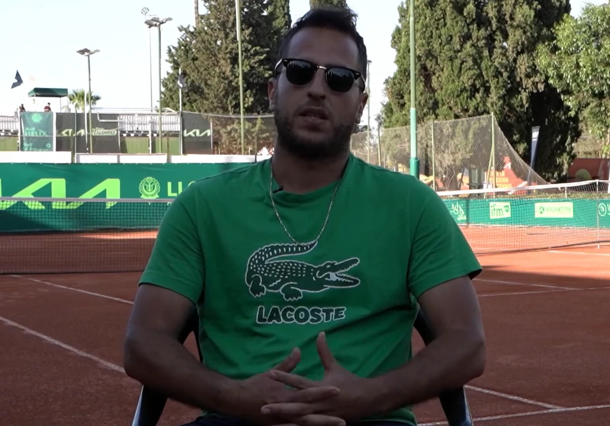 Tunisian player Anis Ghorbel was banned from tennis for three years on Friday for corruption. (Facebook)