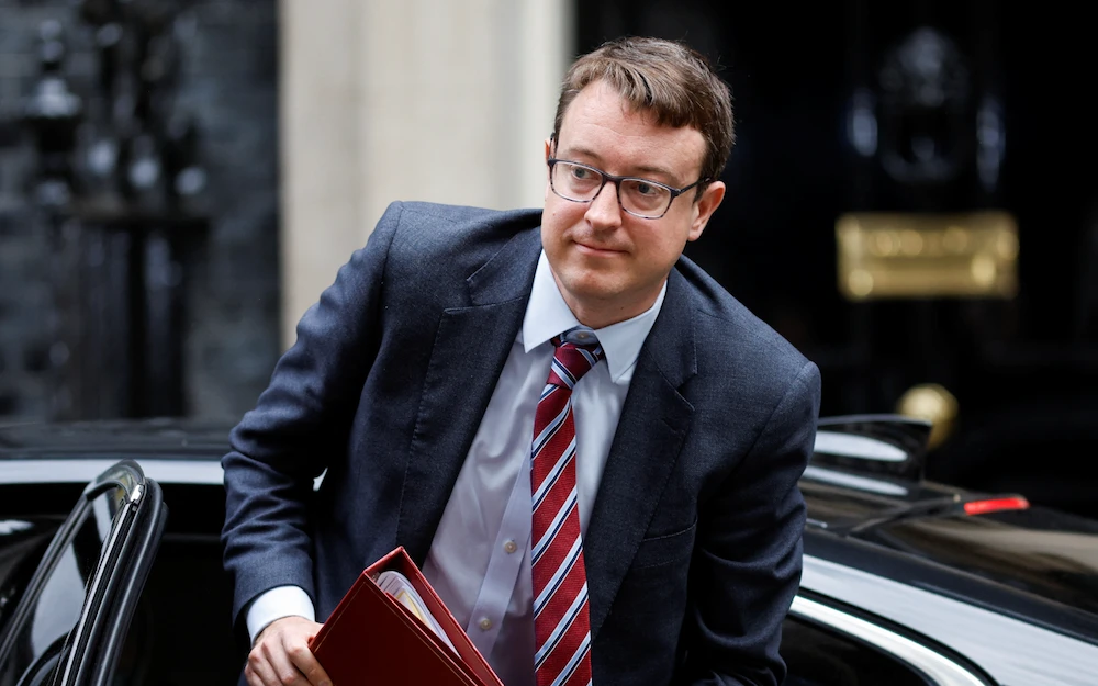 Senior British Conservative lawmaker Simon Clarke called on Tuesday for a change of prime minister. (Reuters/File Photo)