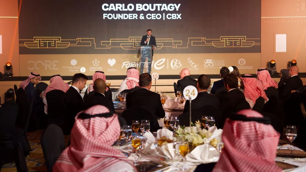The gala dinner raised $1.8 million for three charities including SAF, the Princess Charlene of Monaco Foundation, and the Nelson Mandela Foundation. (AN Photo/Loai El-Kellawy)