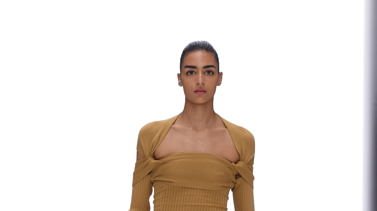 Attal graced the Fendi runway, wearing an ensemble from their Spring/Summer 2024 collection. (Getty Images)