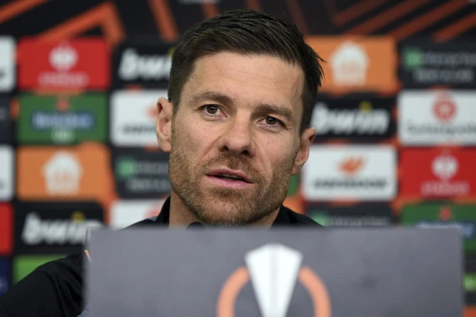 Bayer Leverkusen coach Xabi Alonso on Friday played down speculation he could replace Jurgen Klopp at Liverpool in the summer, saying: “what comes next, I don’t know.” (AP/File)
