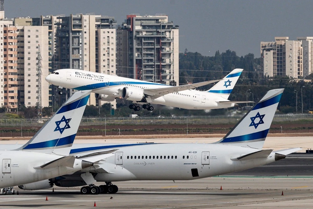 The final El Al flight from Tel Aviv to Johannesburg is set to depart on March 27. (AFP)