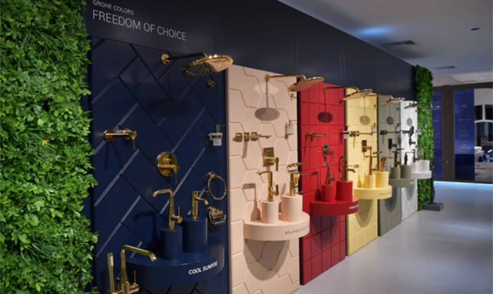 At the new showroom, customers will have the opportunity to discover Grohe’s range of bestselling bathroom and kitchen solutions.