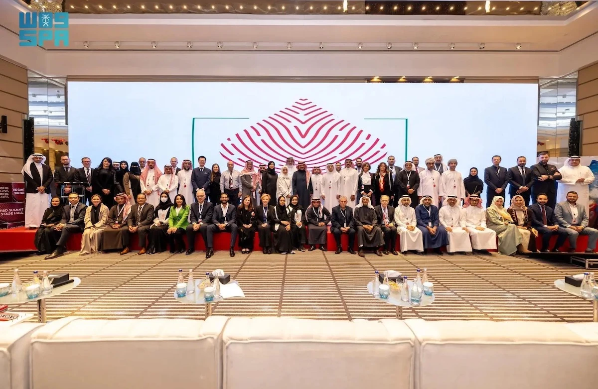 Attendees of the third Global Summit on Inherited Blood Disorders in Riyadh. (SPA)