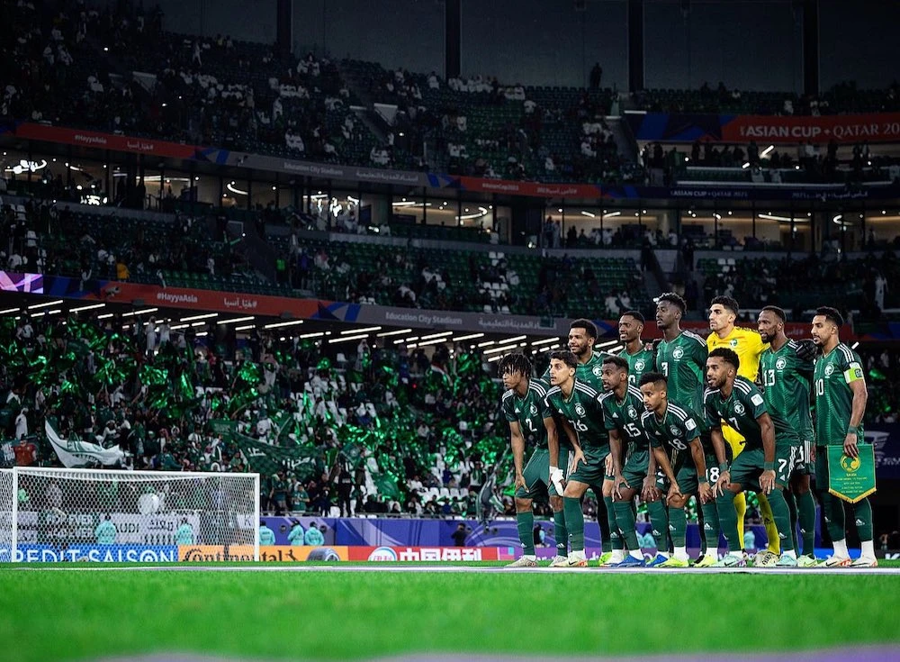 Saudi Arabia’s three group matches at the AFC Asian Cup in Qatar have attracted an average of 40,000 fans. (X: @SaudiNT)