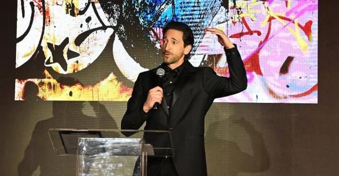 Hollywood actor Adrien Brody. (Supplied)