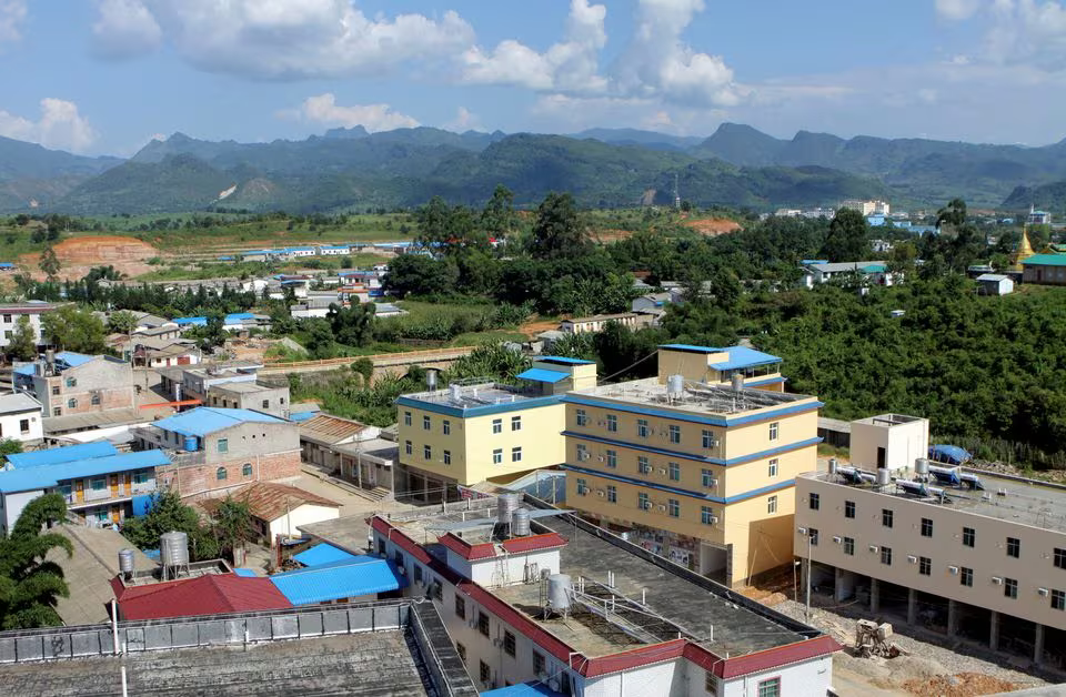 A general view shows Laukkai, the capital of Myanmar’s Kokang region (File/Reuters)