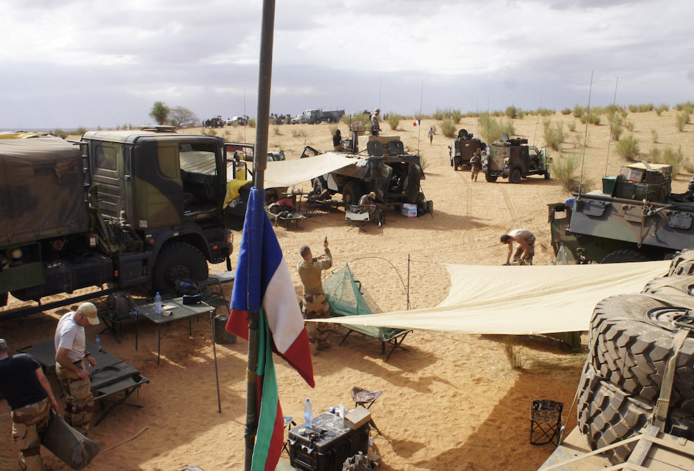 French Sahelwithdrawal symbolized the end of a strategy that placed disproportionate emphasis on military might. (Reuters)