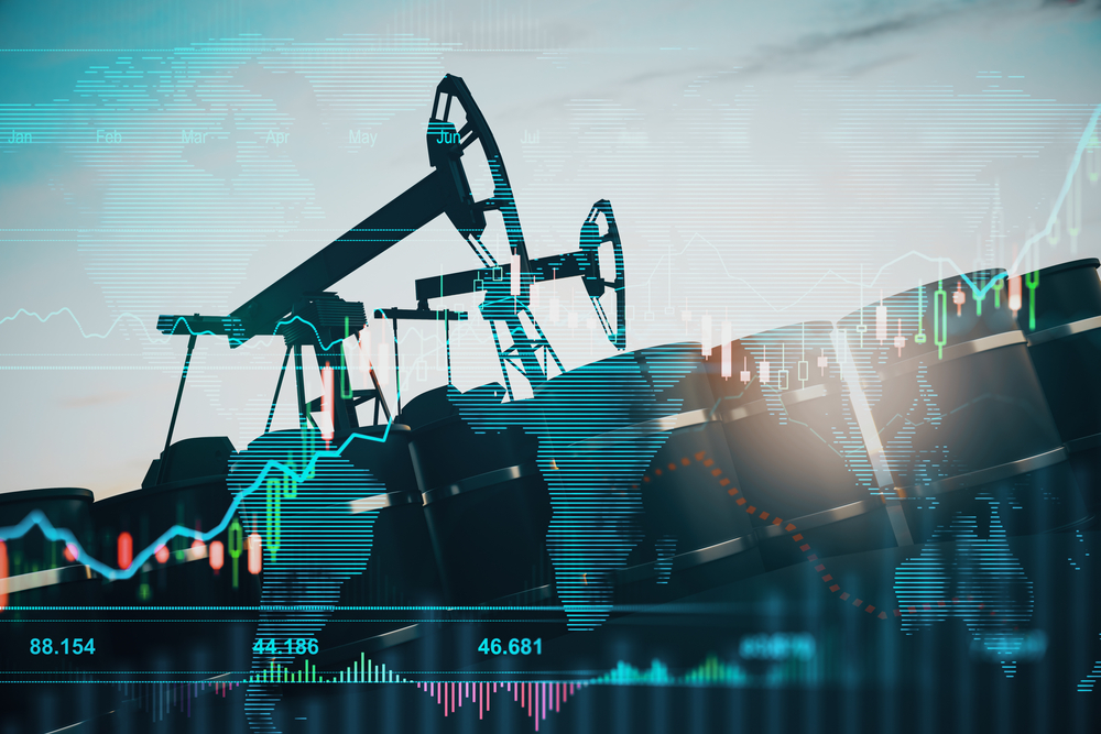 Brent crude futures inched up 5 cents to $80.60 a barrel Brent crude futures inched up 5 cents to $80.60 a barrel. Shutterstock