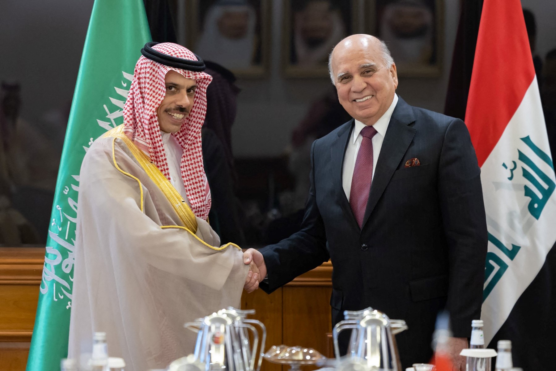Saudi Arabia FM receives phone call from Iraqi counterpart