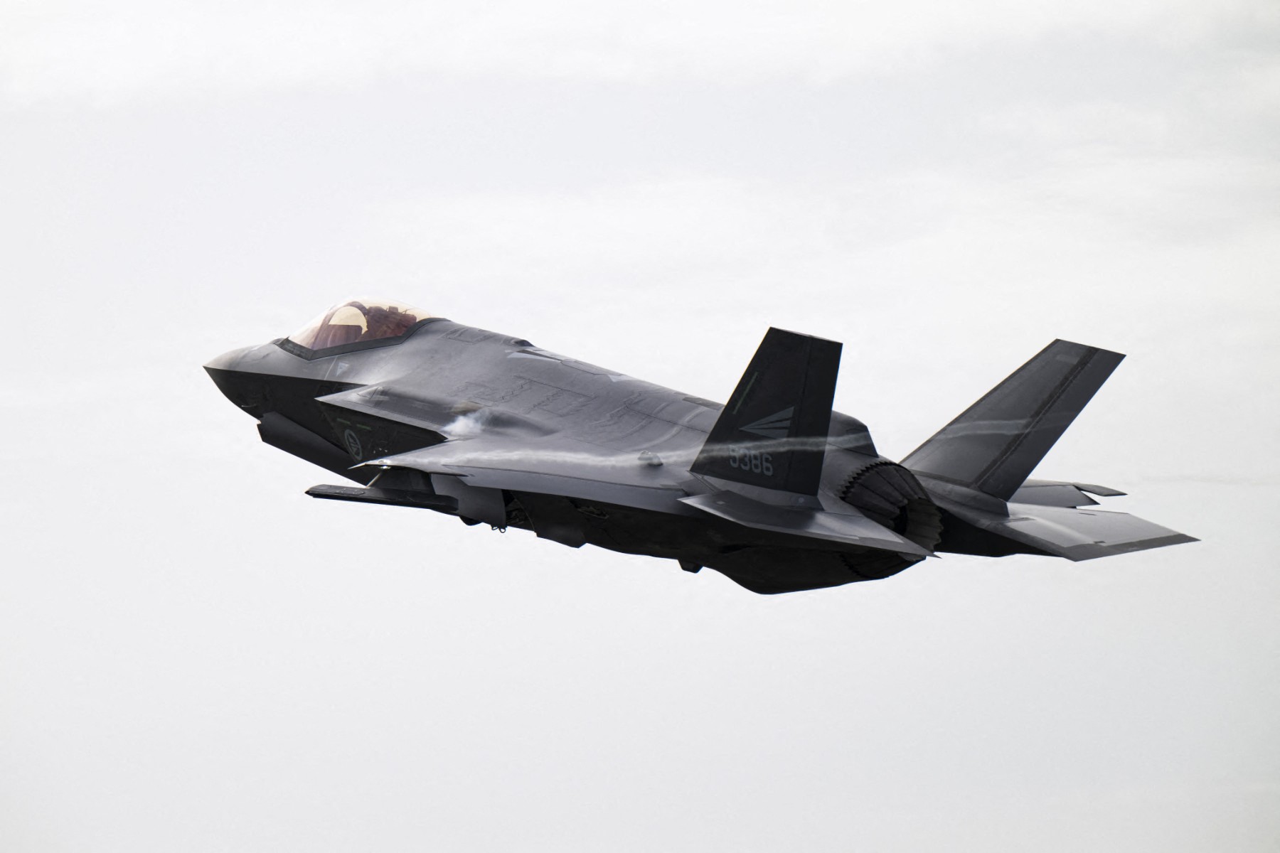 A photo of Air Force's F-35 jet (AFP)