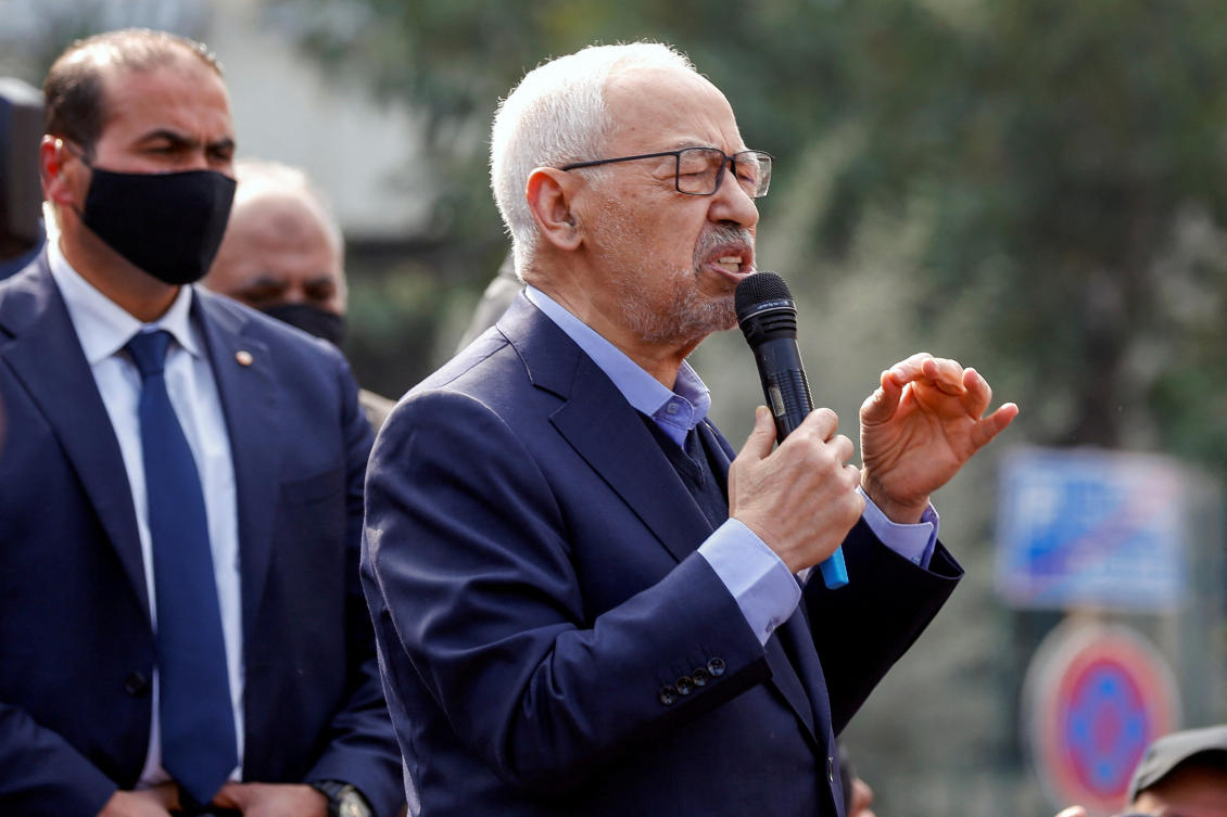 New jail term for Tunisian opposition chief Ghannouchi