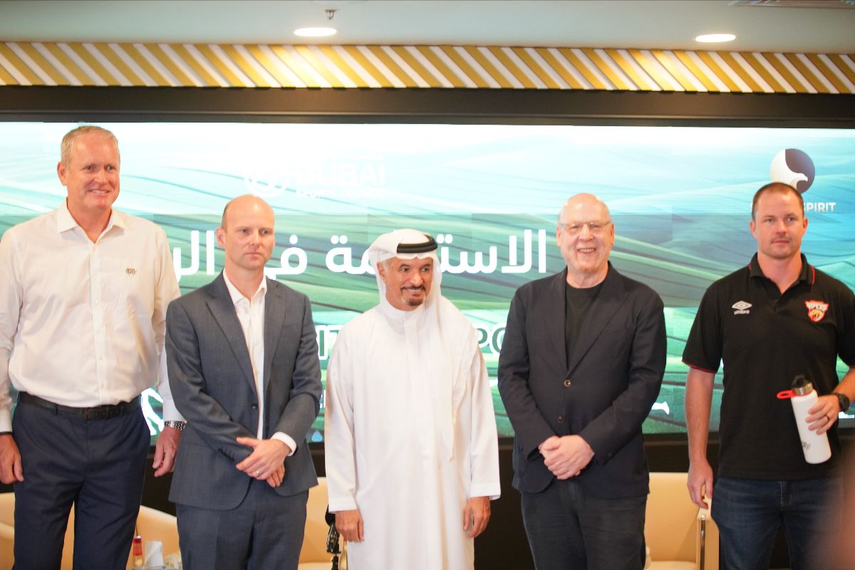 The agreement was signed in the presence of Saeed Hareb, secretary-general of the DSC, and Vipers owner Avram Glazer. (Supplied)