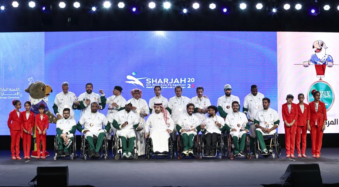 Saudi athletes take home 55 medals from West Asian Paralympic Games in Sharjah
