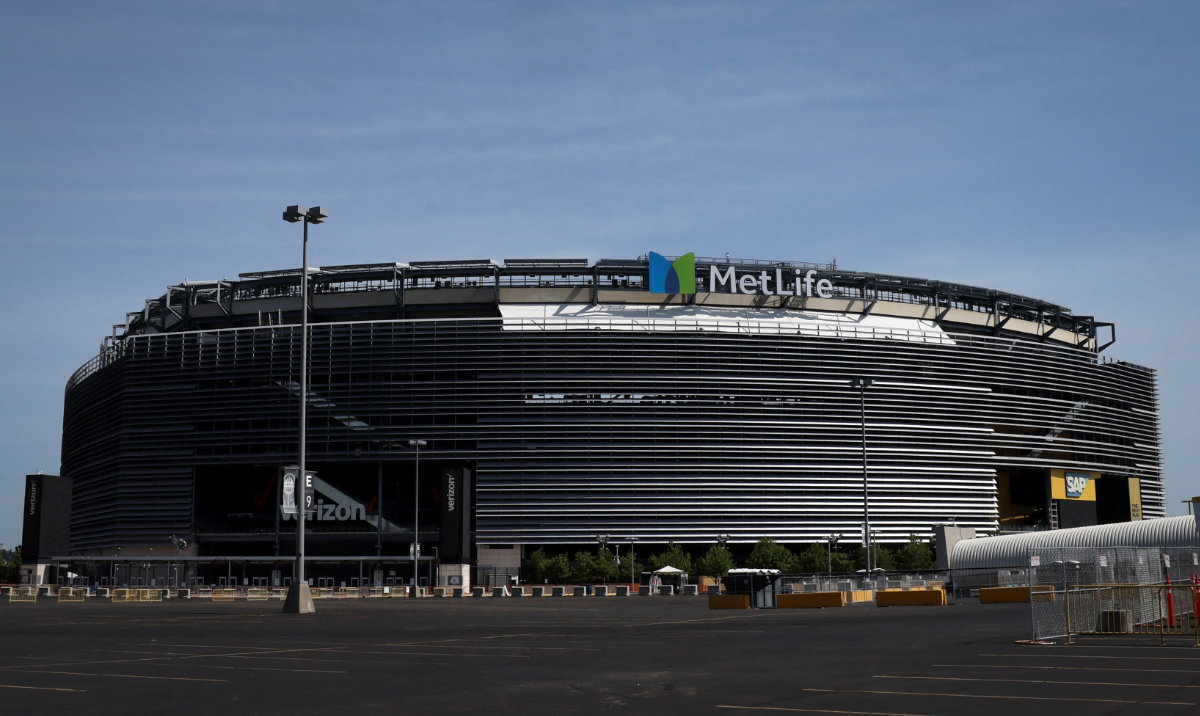 MetLife Stadium is pictured in East Rutherford, New Jersey, US June 15, 2022. (Reuters)