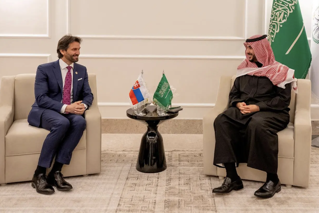 The officials reviewed relations between the two countries. (SPA)