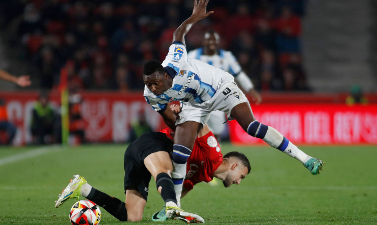 Mallorca and Real Sociedad draw 0-0 in first leg of Copa del Rey semifinals