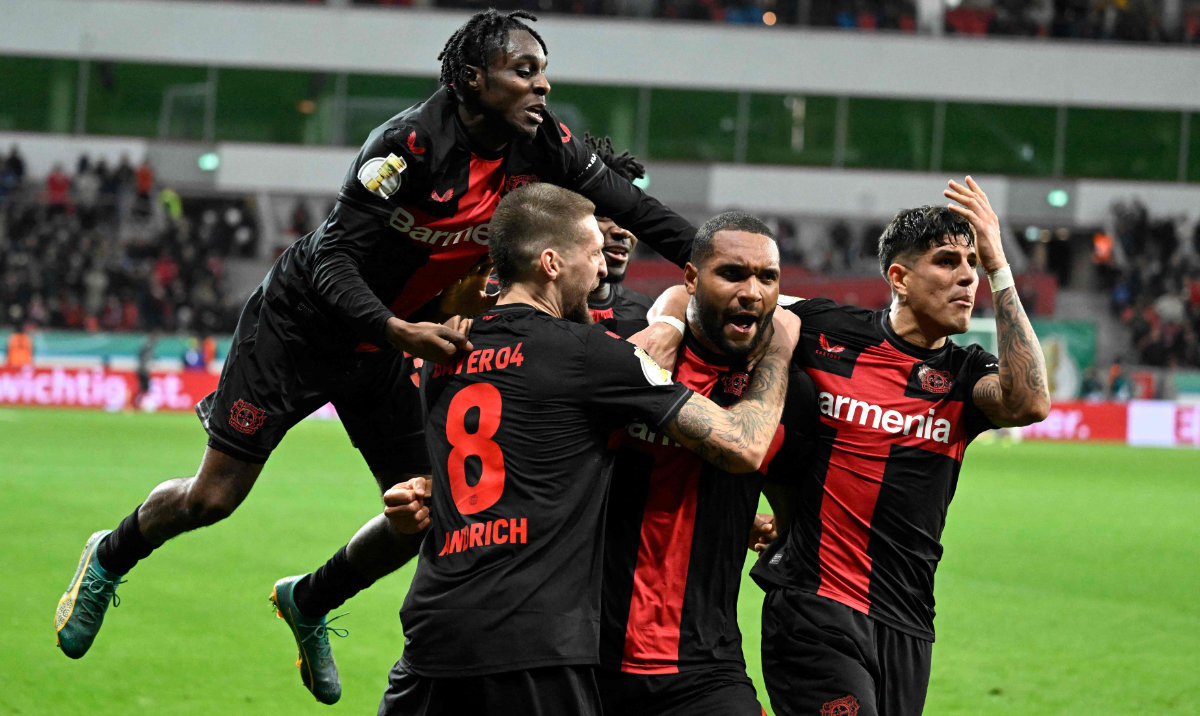 Tah strikes late to send Leverkusen to German Cup semis