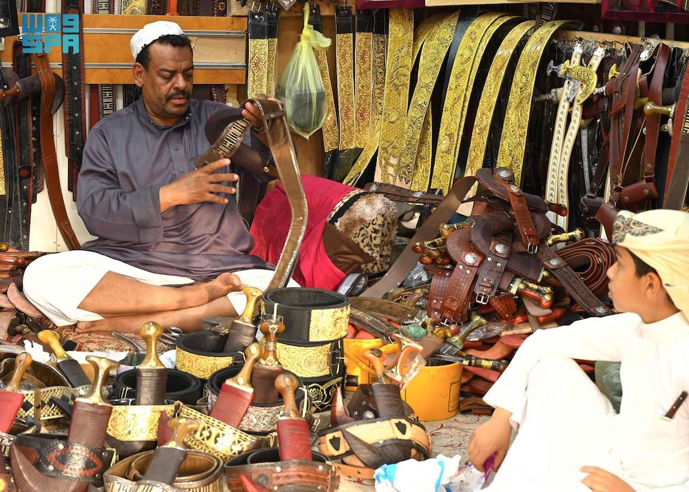 The ancient craft of leather manufacturing in Najran continues to be an integral part of the local culture and economy. (SPA)
