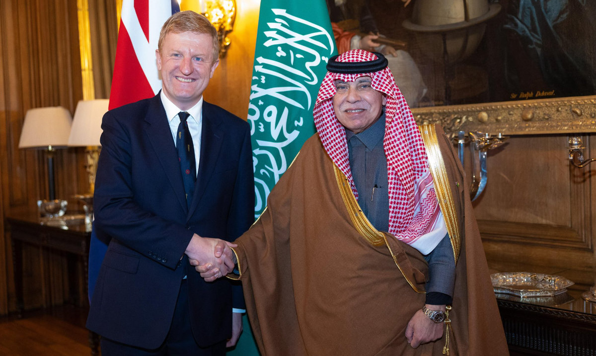 The Saudi minister of commerce, Majid Al-Qasabi, is leading the preparations for upcoming Saudi-British Strategic Partnership Council meetings in London. (X: @malkassabi)