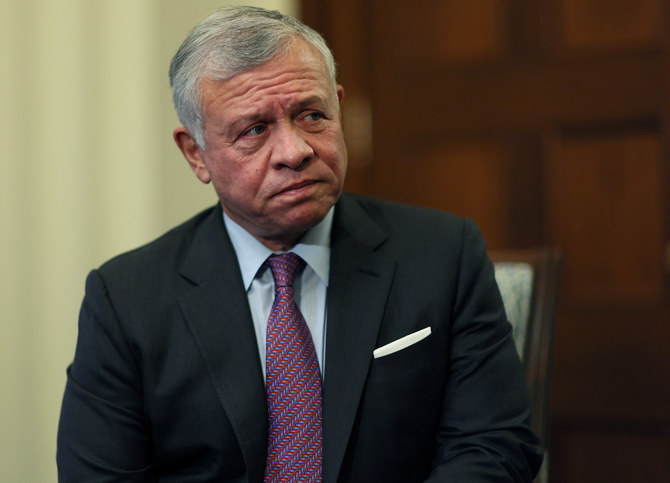 US President Joe Biden will host Jordan's King Abdullah in Washington on Feb. 12, the White House said on Thursday. (Reuters/File)