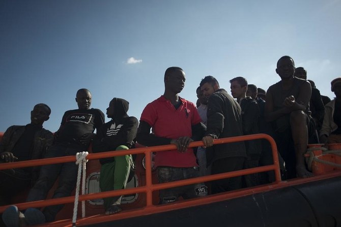 The EU on Thursday announced 210 million euros to help Mauritania crack down on people smugglers and deter migrant boats from taking off, as the number of people attempting the dangerous Atlantic crossing from West Africa to Europe rises sharply. (AFP/File)