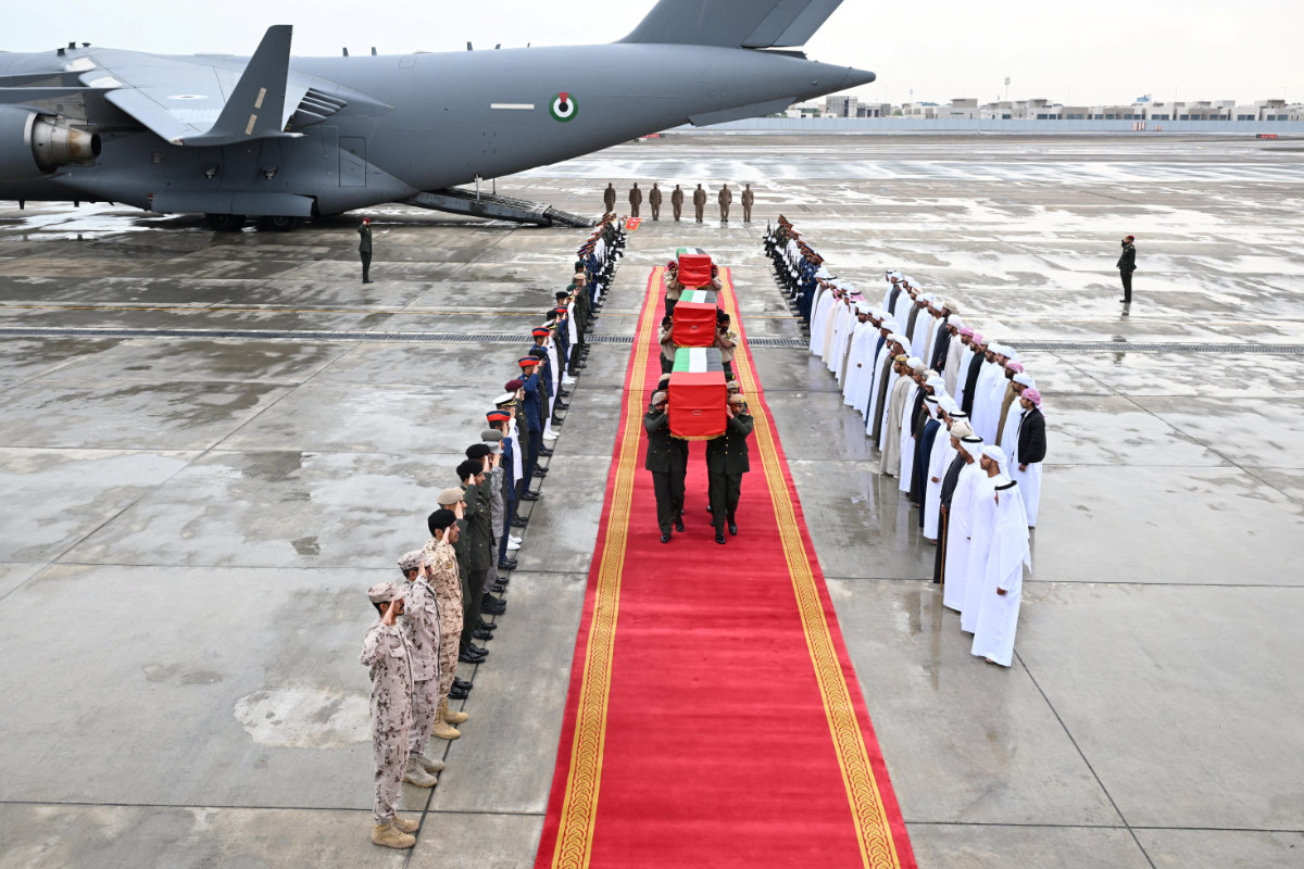 4 Emirati soldiers, one Bahraini officer killed in Somalia ‘terrorist act’