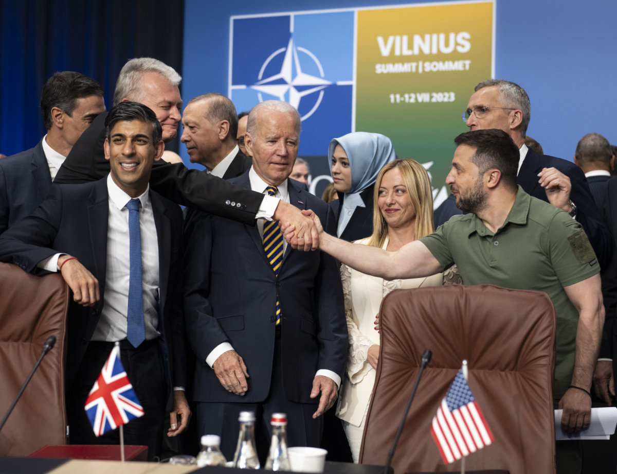 As chances rise of a Biden-Donald Trump rematch in the US presidential election race, America's allies are bracing for a bumpy ride, with concerns rising that the US could grow less dependable regardless of who wins. (Pool via AP, File)