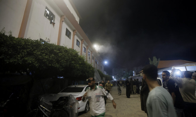 At least three Palestinians were killed by Israeli sniper fire on Gaza's Nasser Medical Complex since Tuesday afternoon. (AP)