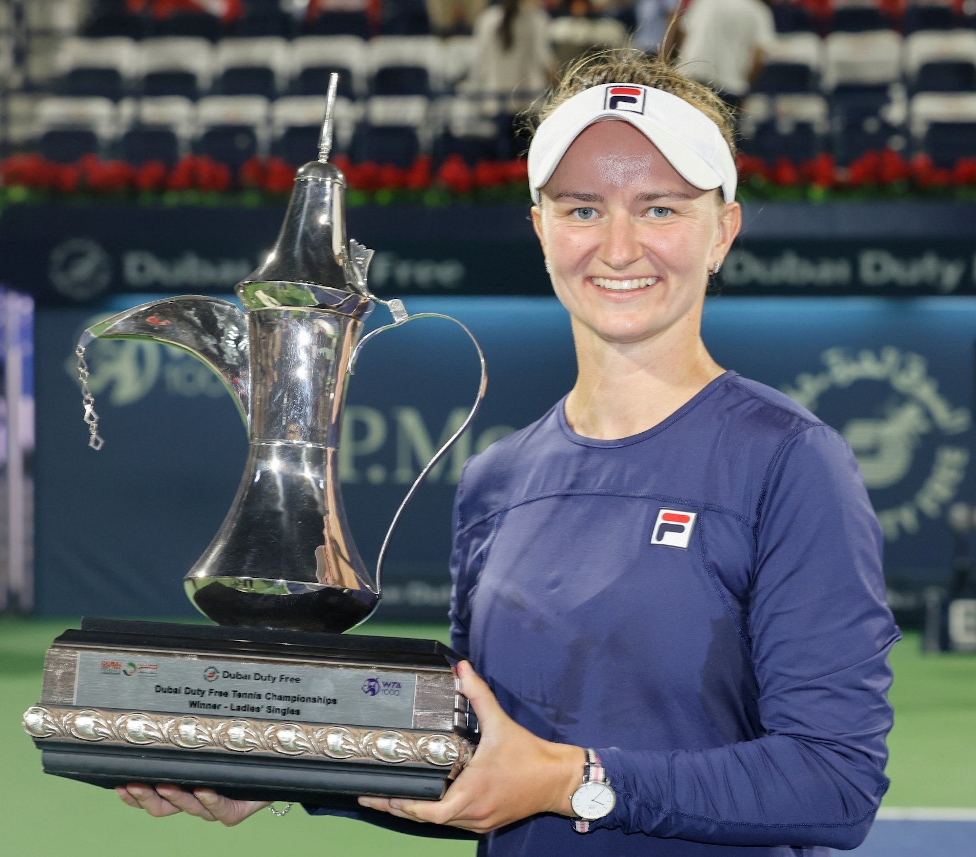 Reigning champion Barbora Krejcikova will not be defendi ng her title at the 2024 Dubai Tennis Championships (WTA)