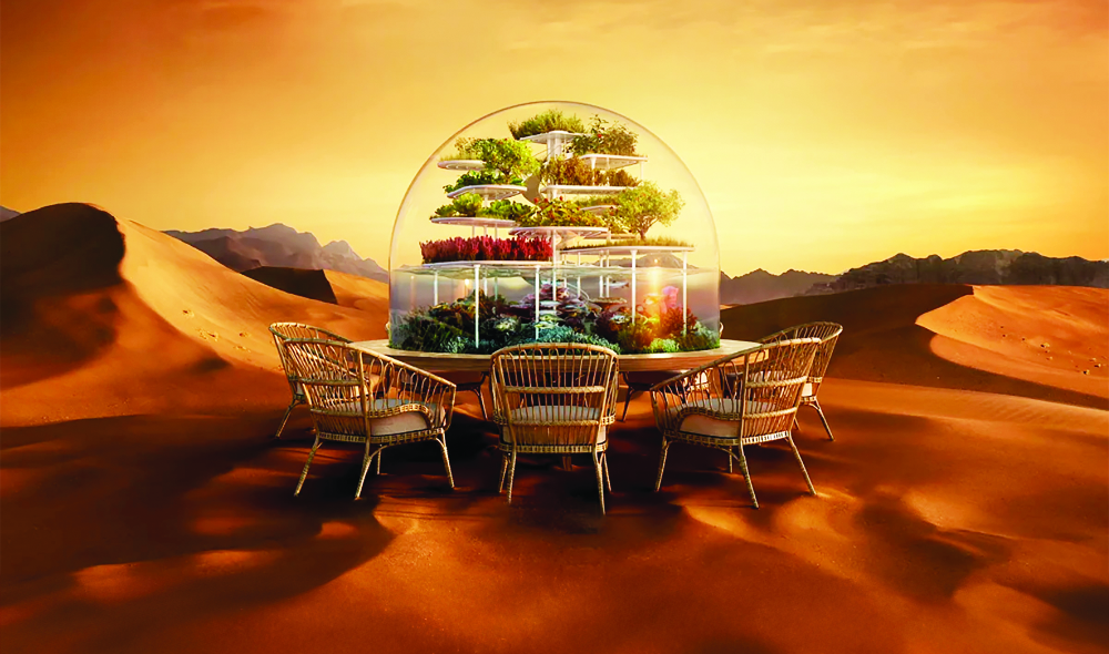 Topian’s launch concept Future to Table is an initiative to revolutionize food production through sustainable practices and emphasizes the development of new methods to nourish the world while minimizing environmental impact. (Supplied)