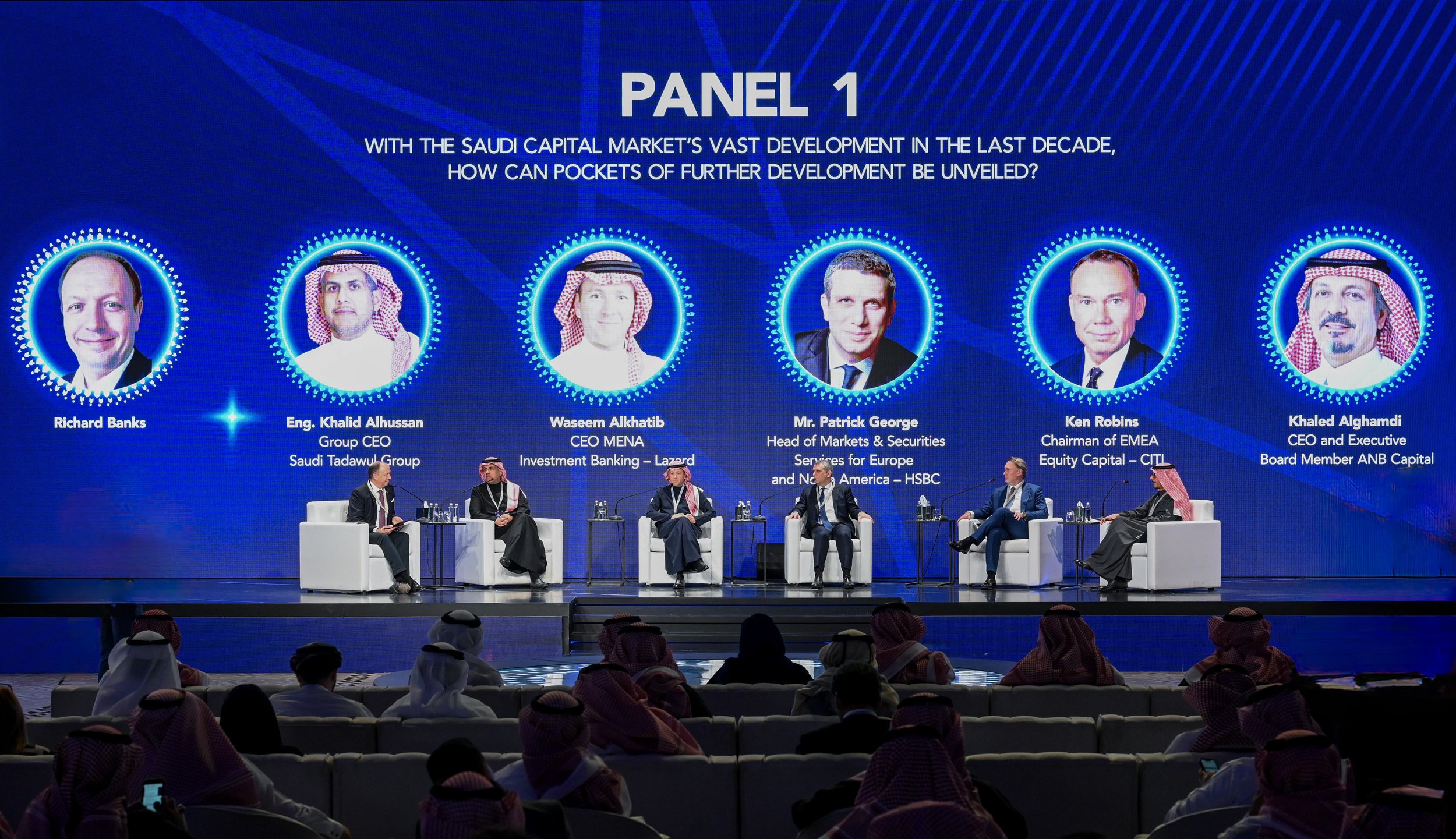 Top officials and experts discuss the development of the financial sector during a panel discussion at the forum last year. File